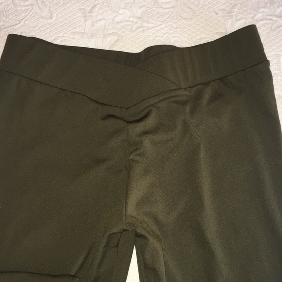 Army green athletic pants… - Picture 2 of 5